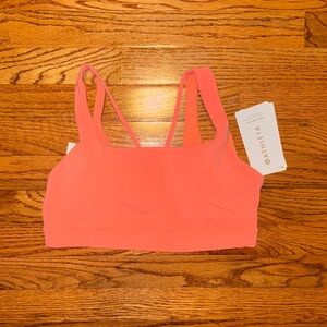 NWT Athleta coral sports bra